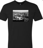 Flight Over Houston Tee (Black)