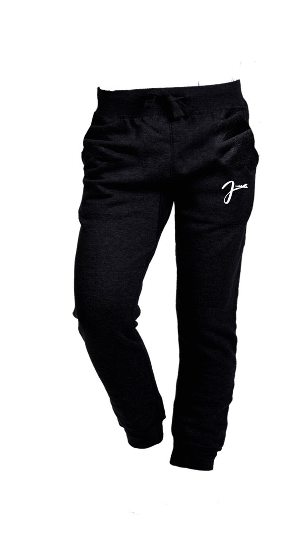 Embroidered Logo Sweatpant (Black)