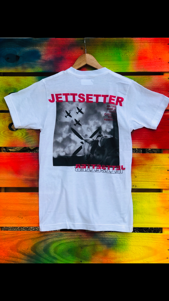 Fighter Jet Tee (White)